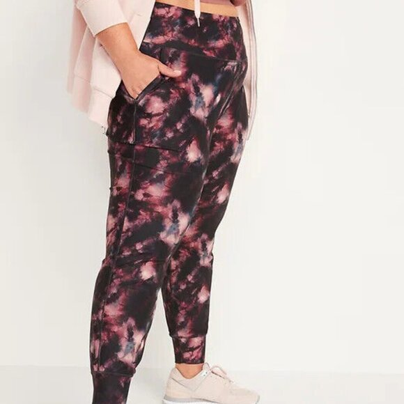 NWT Old Navy PowerSoft 7/8-Length Joggers Pants High-Rise High-Waisted Women M - Picture 8 of 8